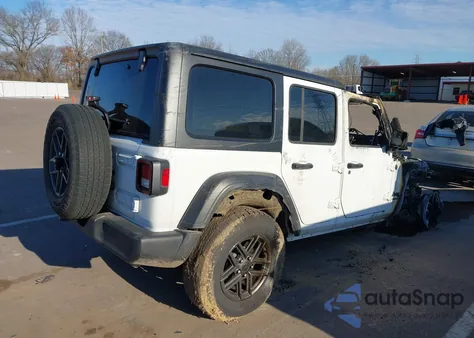 2025 Jeep Wrangler 4-Door Sport Rhd 4X4 из США, поврежденный, VIN 1C4PJXKN0SW506750